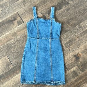 Girls denim dress